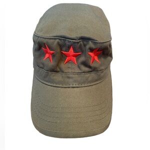 Rare Dixie Chicks Olive Green Cadet Cap by Magic Headwear - Size S